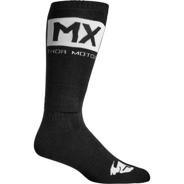  Thor Youth Moto MX SocksMX Black/White