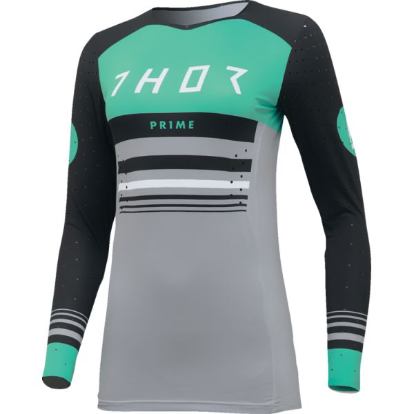 Jerseys MX-Enduro Thor Women Moto MX/Enduro Prime Blaze Black/Mint 2024