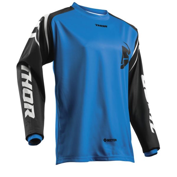 Kids Jerseys MX-Enduro Thor YOUTH SECTOR™ ZONES S8Y OFFROAD JERSEY BLUE