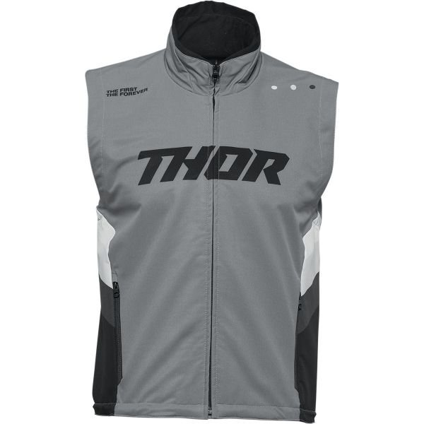  Thor Moto MX Vest Warm Up Gray/Black