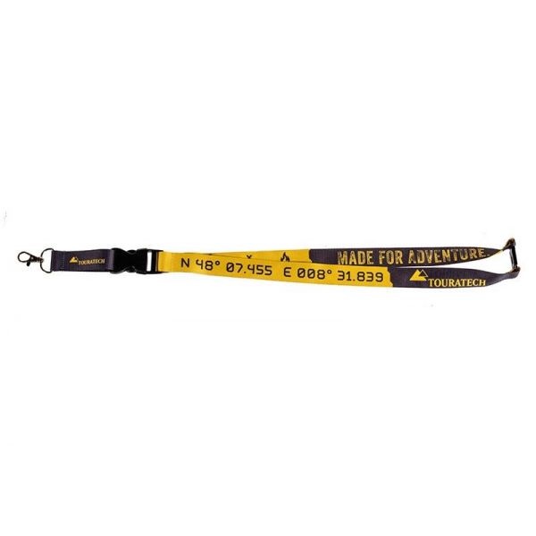 Various Accessories Touratech Lanyard For Keys Black/Yellow