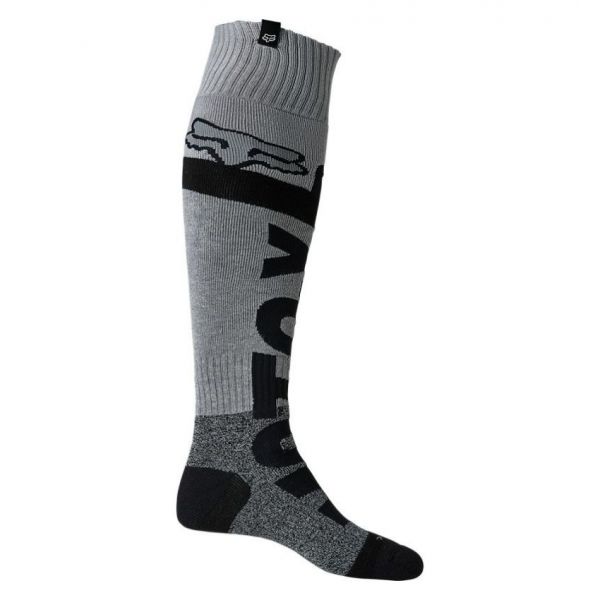  Fox Racing Sosete Moto MX Trice Coolmax Thick Black/Grey