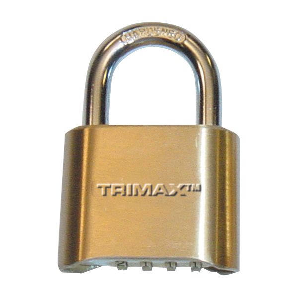 Anti theft Trimax Resettable Combination Padlock TPC125