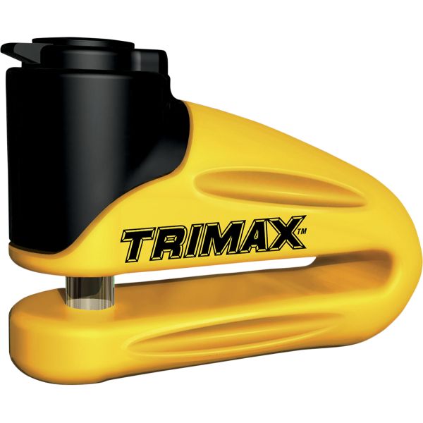 Anti theft Trimax Lock Disc 10mm Pin Yellow