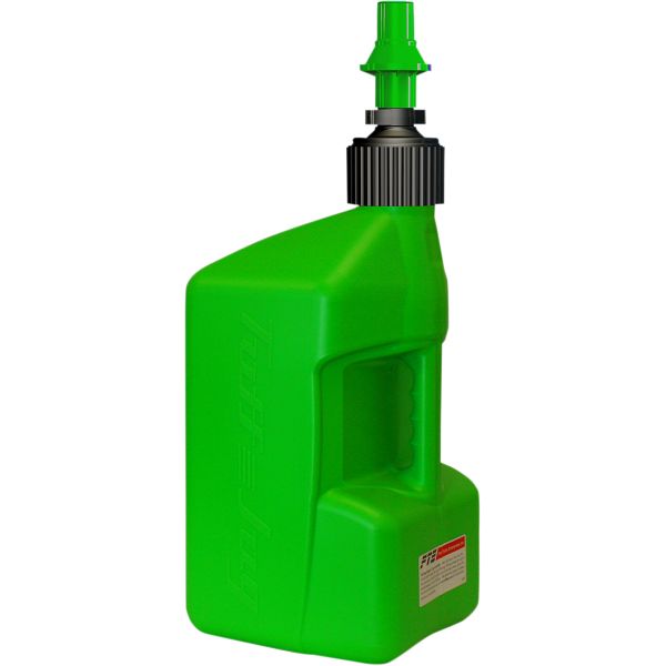 Fuel Cans & Plastics Tuff Jug CONTAINER 10L GREEN WITH GREEN QUICK FILL NOZZLE
