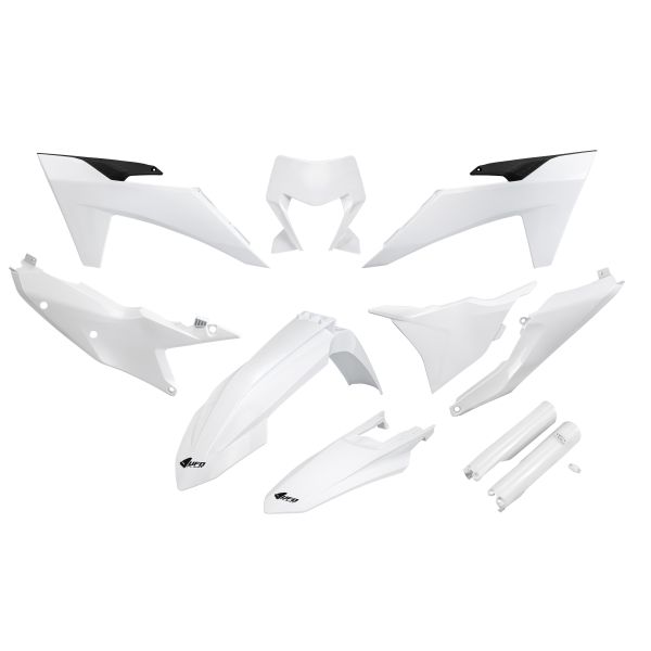 Plastice MX-Enduro Ufo Kit Complet Plastice TM EXC/EXC-F 125-500 2024 White