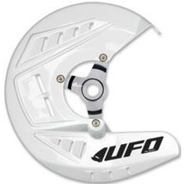 Brake Rotor Protection Ufo FRONT DISC COVER KIT KTM EXC 2015-2020 WHITE