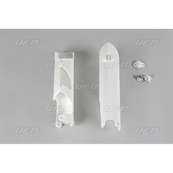Plastice MX-Enduro Ufo Protectii Furca KTM EXC 2008-2015 White KT04002-127