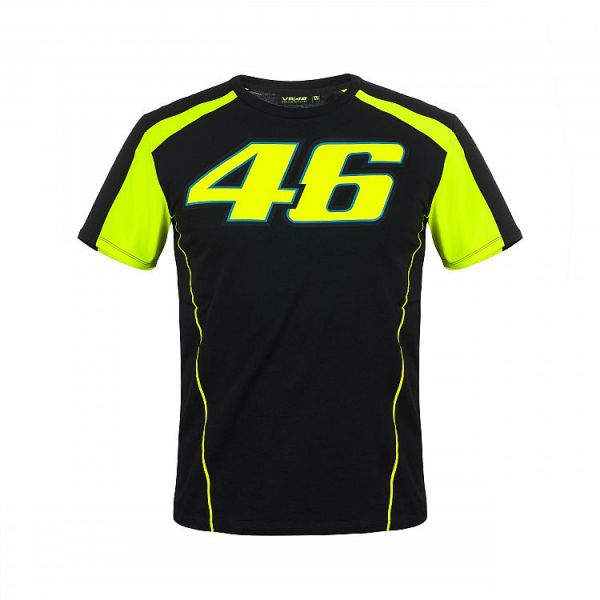 Tricouri/Camasi Casual VR46 Tricou Race Black (VRMTS306004)