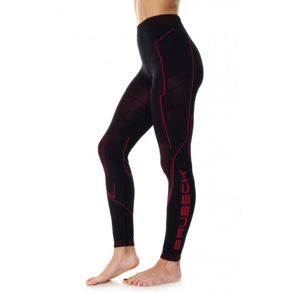 Imbracaminte Moto Function Brubeck Pantaloni Termici Cooler Black/Red BRLE12470C