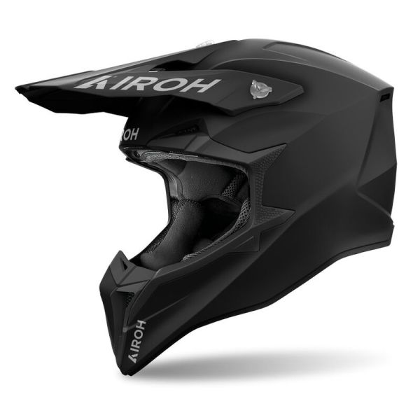 Casti Cross-Enduro Airoh Casca Moto MX/Enduro Wraaap Color Matt Black