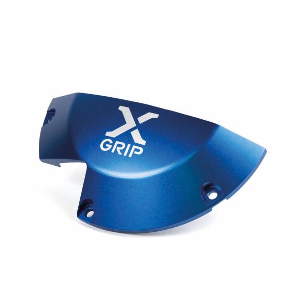 Shields and Guards X-Grip Clutch Cover Guard Blue KTM./HSQ/GAS 2T TBI & 4T 2024 XG-2640-005