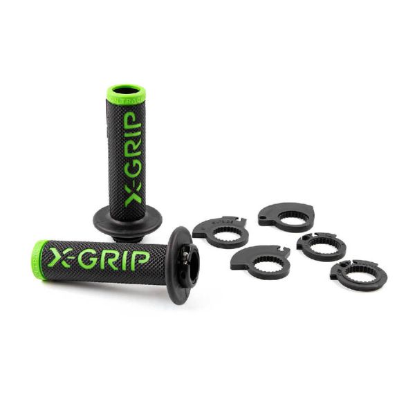  X-Grip Mansoane Open End Braaaap Black/Green XG-2101-OE