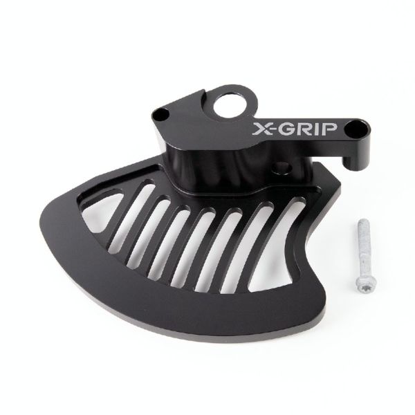  X-Grip Front Brake Disc Guard KTM/HSQ/Gas EXC(F)/SX(F)/TE/FE/EC(F) Black XG-2405