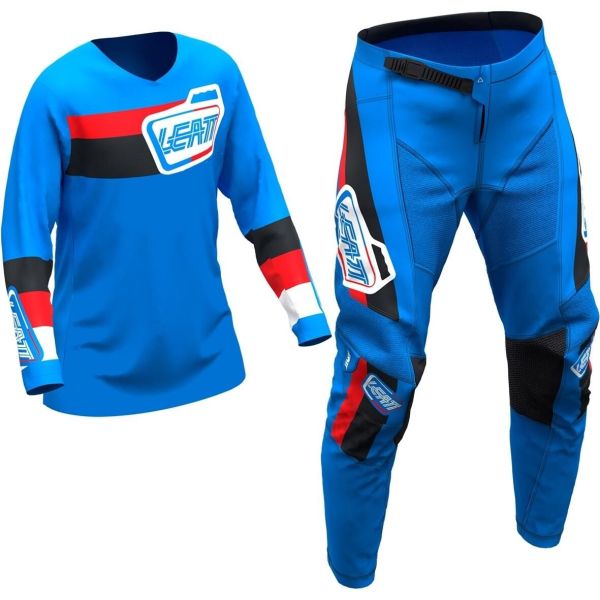 Combo MX Enduro Leatt Combo MX/Enduro Pantaloni + Tricou Copii Ride Kit 3.5 Pit Board Royal 25