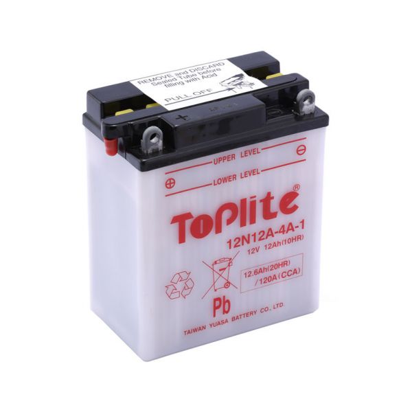 Maintenance Battery Yuasa Toplite 12N12A-4A-1 (CU INTR., NU INCL. ACID)