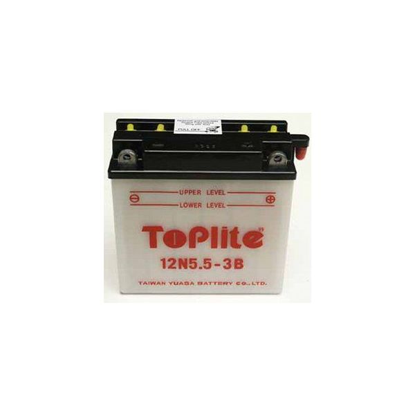 Maintenance Battery Yuasa Toplite 12N5,5-3B (CU INTR., NU INCL. ACID)