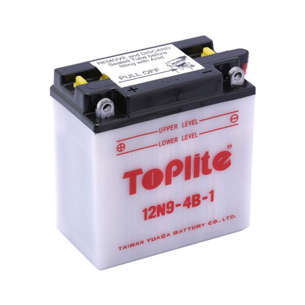Maintenance Battery Yuasa Toplite 12N9-4B-1 (CU INTR., NU INCL. ACID)