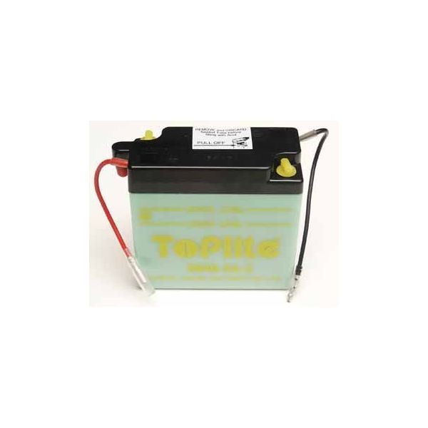 Maintenance Battery Yuasa Toplite 6N4B-2A-3 (CU INTR., NU INCL. ACID)