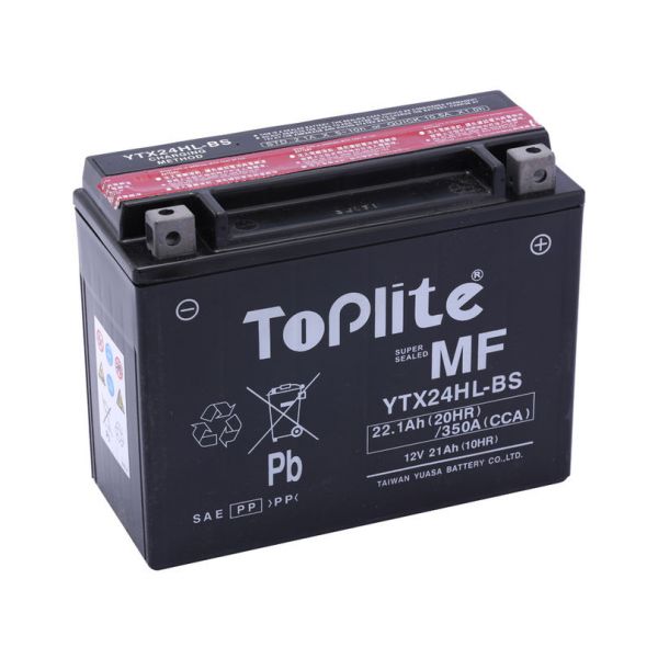 Maintenance Free Battery Yuasa Toplite TOPLITE YUASA - YTX24HL-BS (FARA INTR., INCL. ACID)