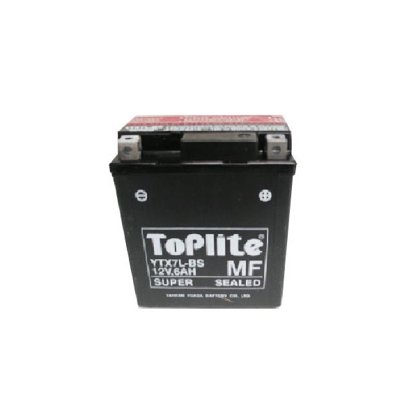 Maintenance Free Battery Yuasa Toplite TOPLITE YUASA - YTX7L-BS (FARA INTR., INCL. ACID)