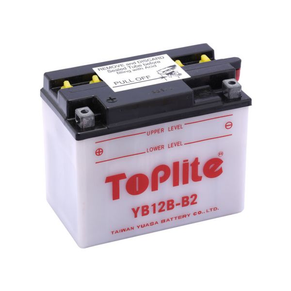 Maintenance Battery Yuasa Toplite YB12B-B2 (CU INTR., NU INCL. ACID)