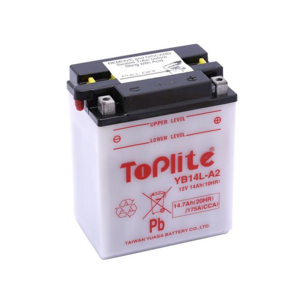 Maintenance Battery Yuasa Toplite YB14L-A2 (CU INTR., NU INCL. ACID)