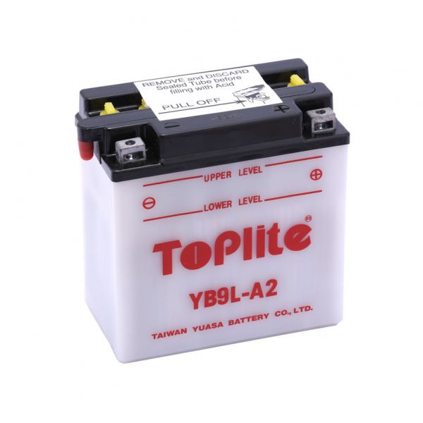 Maintenance Battery Yuasa Toplite YB9L-A2 (CU INTR., NU INCL. ACID)