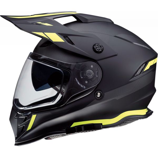  Z1R ATV Helmet Range Uptake Black/Yellow