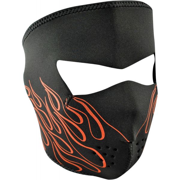 Face Masks ZanHeadGear Full Face Mask Flames One Size Wnfm045