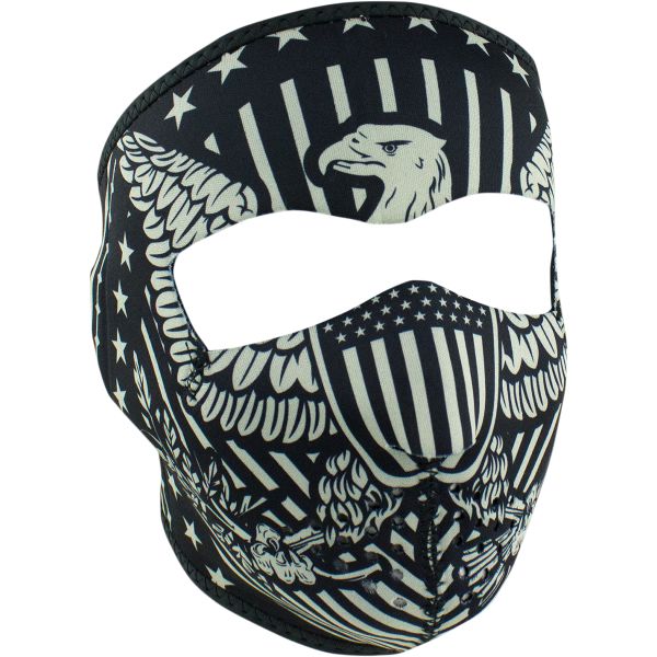 Face Masks ZanHeadGear Full Face Mask Vintage Eagle One Size Wnfm412