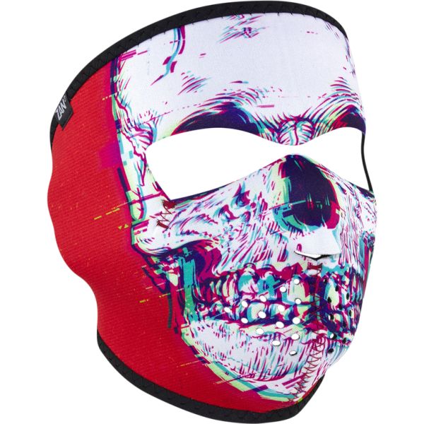  ZanHeadGear Masca Fata Glitch Skull Wnfm471