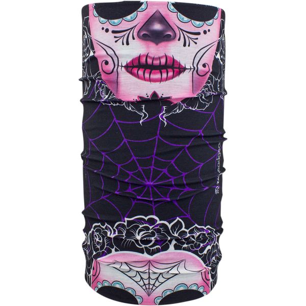 Cagule si Termice ZanHeadGear Protectie Gat Tip Tub Sugar Skull All Weather One Size T108