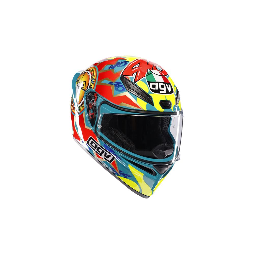Moto Helmet K1 S Agv E2206 Rossi Mugello 1999 24