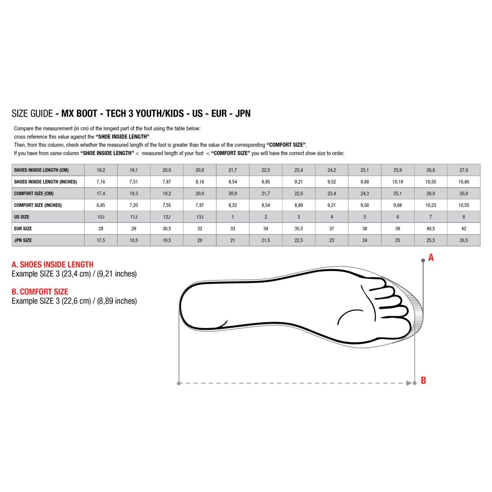 Youth hotsell alpinestar boots