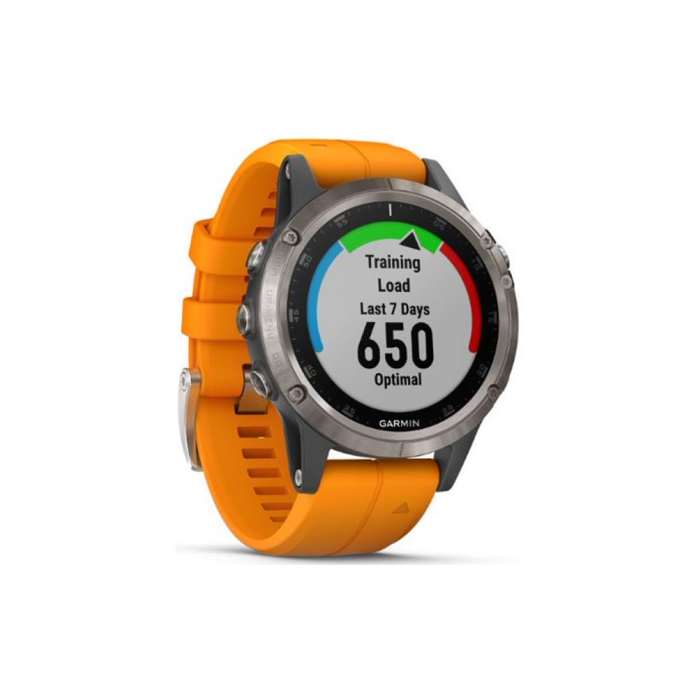 Ceas Garmin Fenix 5 Plus Sapphire Titanium