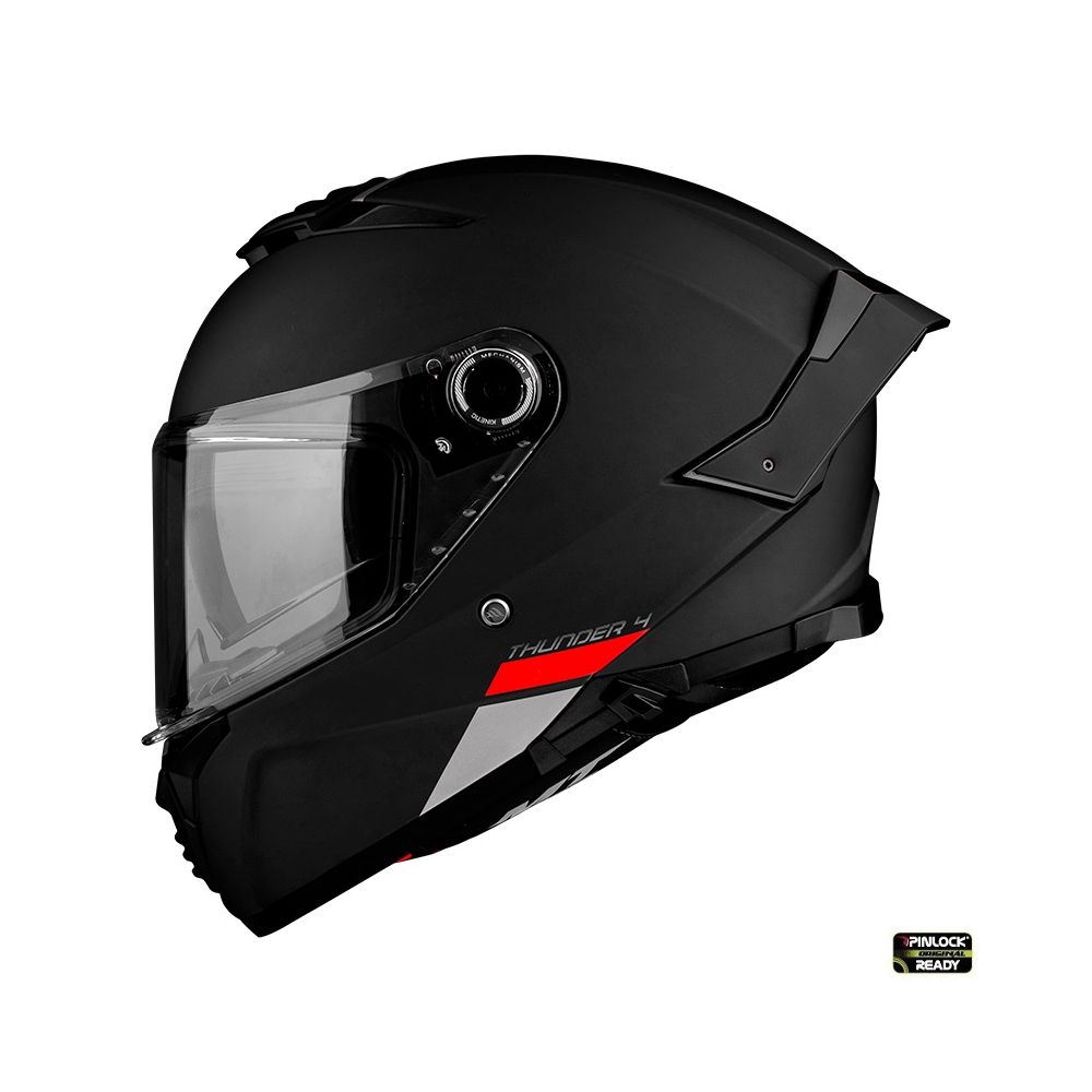 Full-Face Moto Helmet Thunder 4 SV A1 Black Matt