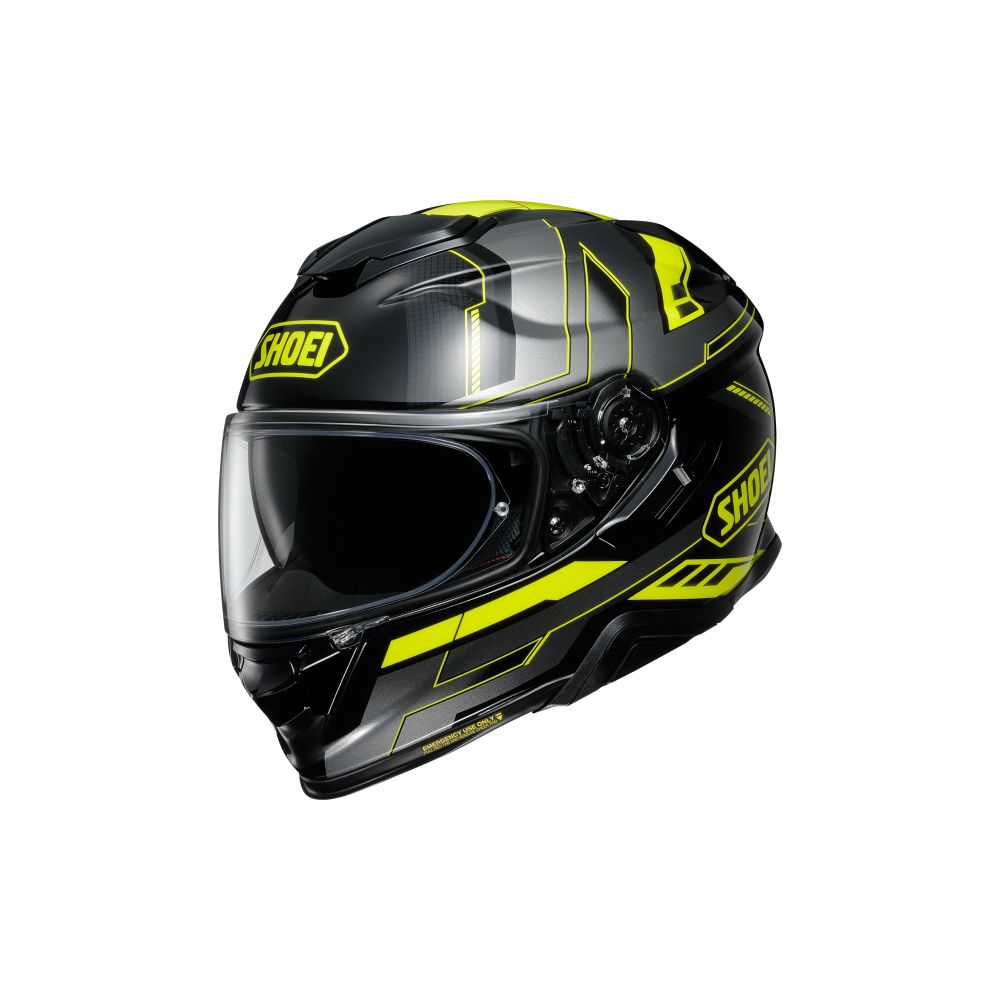 go to work system Legend Moto Full-Face Helmet GT-Air II Aperture TC-3 Glossy 2022 | SHOEI - Moto24