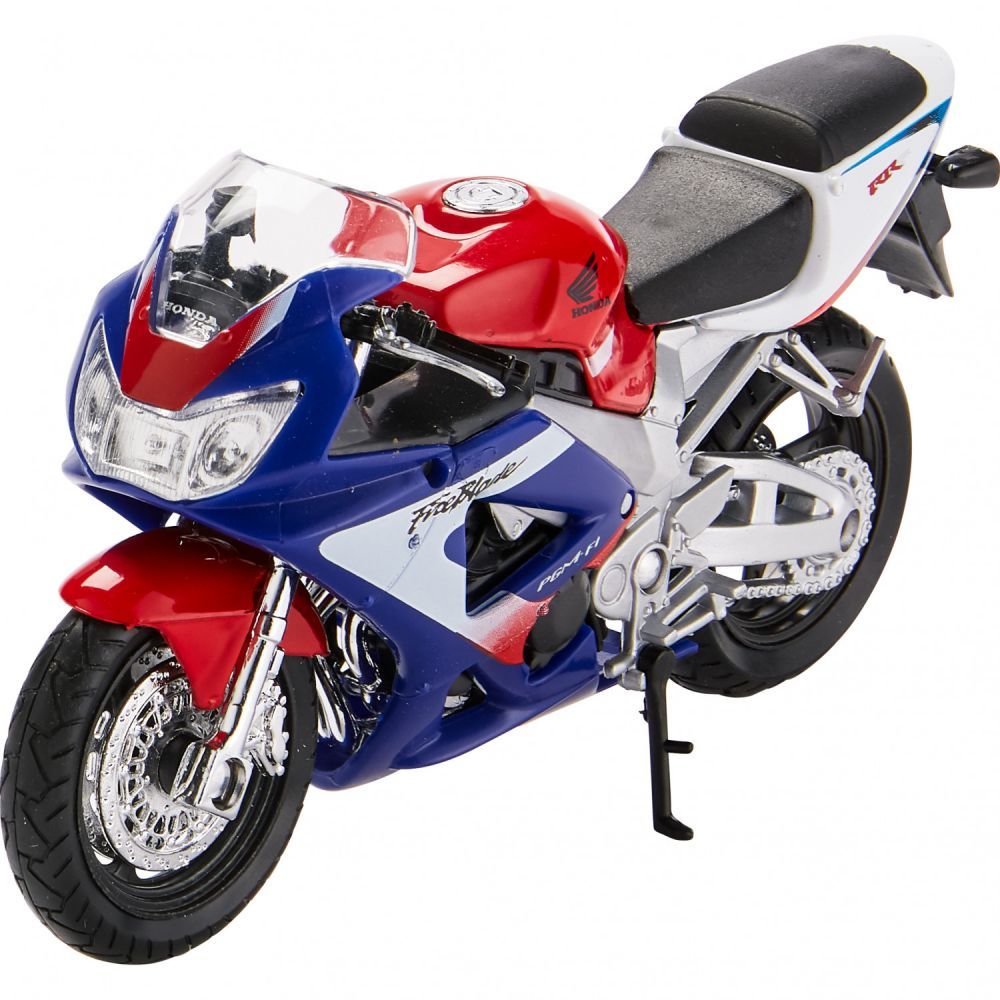 Scale Model Honda CBR 900 RR FIREBLADE 2000 2001 1 18 Welly Moto24