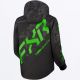 Geaca Snowmobil Youth Insulated CX Black Camo/Lime 24