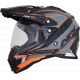 Casca Moto Dual Sport FX-41DS Eiger Adventure Frost Gray/Orange 2021