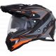 Casca Moto Dual Sport FX-41DS Eiger Adventure Frost Gray/Orange 2021