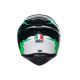 Casca Moto Full-Face K1 S E2206 Kripton Black/Green