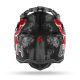 Casca Moto MX Wraap Alien Red Matt 2022