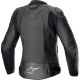 Geaca Moto Piele Dama GP Plus R V4 Black 24