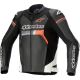 Geaca Moto Piele GP Force Airflow Black/White/Red 24