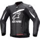 Geaca Moto Piele GP Plus R V4 Black/White 24