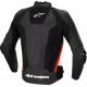Geaca Moto Piele Missile V3 Airflow Black/White/Red 25