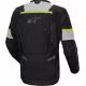 Geaca Moto Textila Bogota Pro Drystar Black/Ice Grey/Yellow Fluo 25