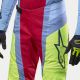 Pantaloni Moto Enduro/MX Techstar Ocuri Blue/Yellow/Red 24